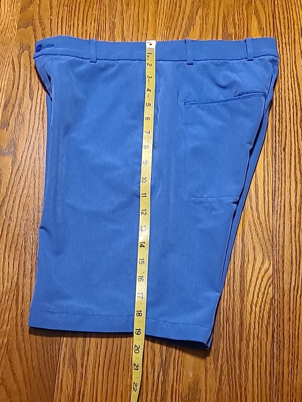 Nike Men's Blue Flat-Front Shorts - Size 30 - Picture 6 of 10